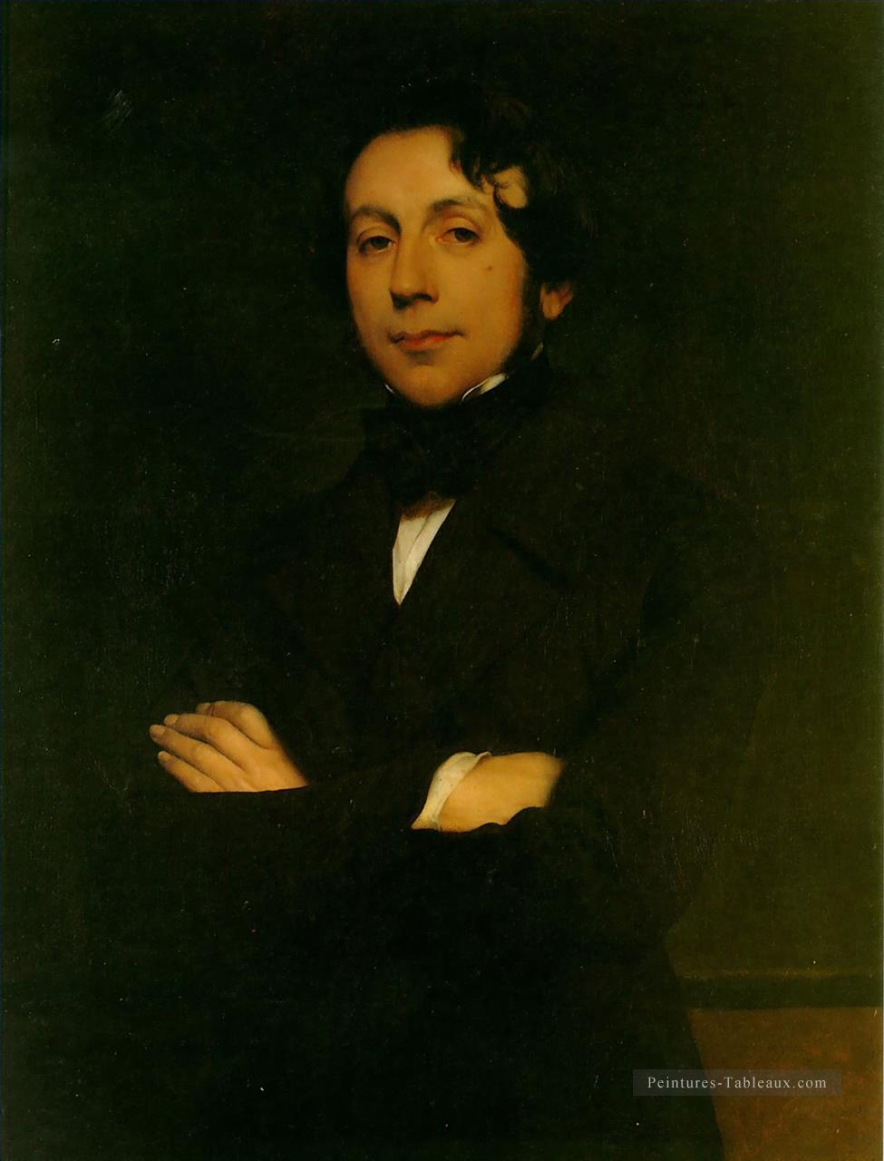 Charles de Remusat 1845 grandeur nature Hippolyte Delaroche Peintures à l'huile